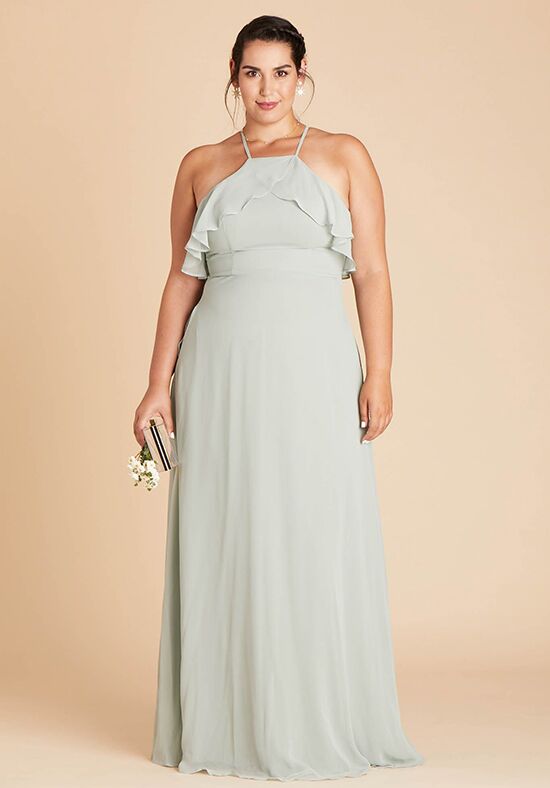 Birdy Grey Jules Dress Curve in Sage Bridesmaid Dress [WD209409] - $99.