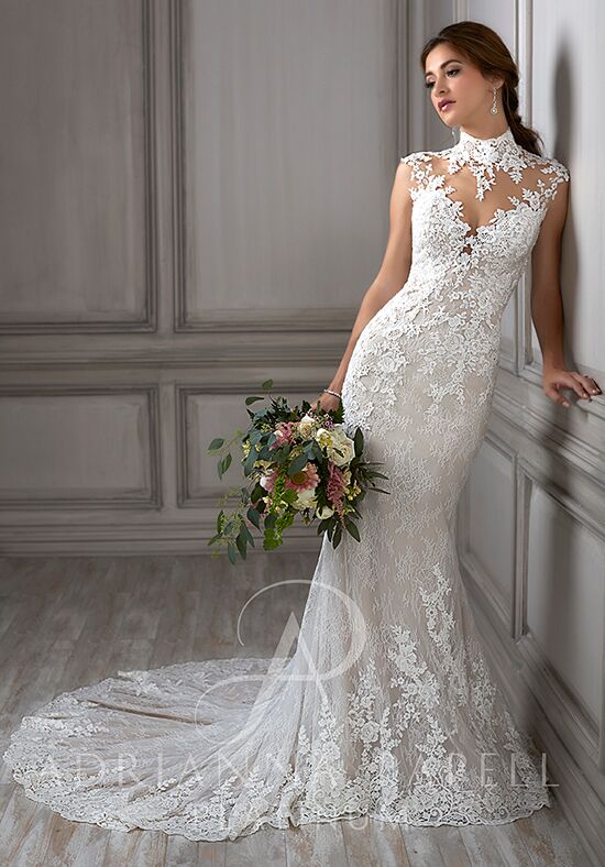 Adrianna Papell Platinum Della Wedding Dress - $269.90 | Weddingdresshouse