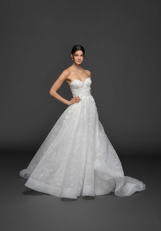 11 Exquisite Wedding Dresses from Lazaro | Wedding dresses, Tulle wedding  dress, Lazaro bridal gown